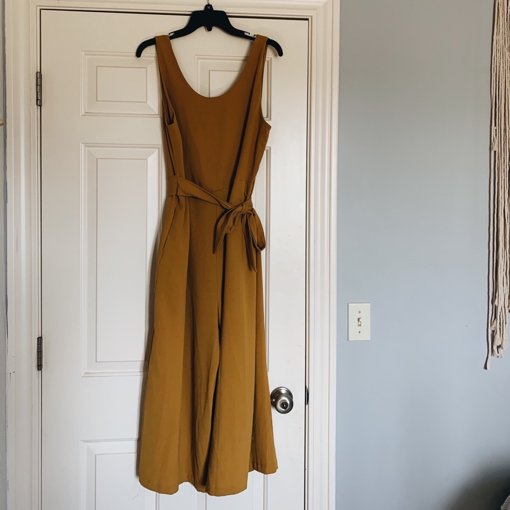 Piper and Scoot Mustard Yellow Romper